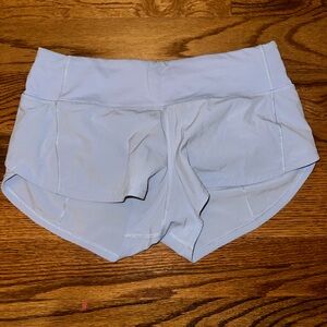 Light blue lulu shorts